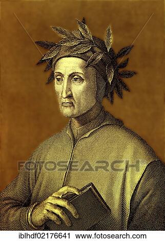 Historical print from the 19th Century, digitally edited, portrait of Dante Alighieri, 1265 - 1321, an Italian poet and philosopher View Large Photo Image Stock Image - Historical print from the 19th Century, digitally edited, portrait of Dante Alighieri, 1265 - 1321, an Italian poet and philosopher. Fotosearch