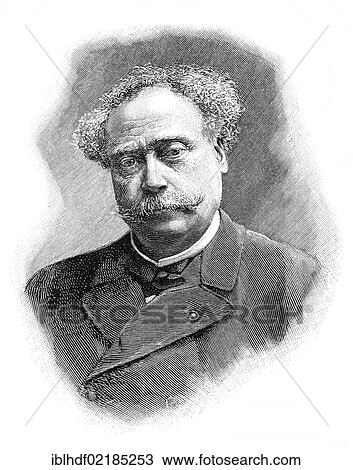 Historical print from the 19th century, portrait of Alexandre Dumas the Younger, 1824 - 1895, a French writer View Large Photo Image Stock Image - Historical print from the 19th century, portrait of Alexandre Dumas the Younger, 1824 - 1895, a French writer. Fotosearch