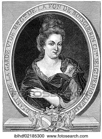 Historical print from the 19th century, Antoinette Deshoulières, nee De Ligier de la Garde, 1638 - 1694, a French poet and philosopher View Large Photo Image Stock Image - Historical print from the 19th century, Antoinette Deshoulières, nee De Ligier de la Garde, 1638 - 1694, a French poet and philosopher. Fotosearch
