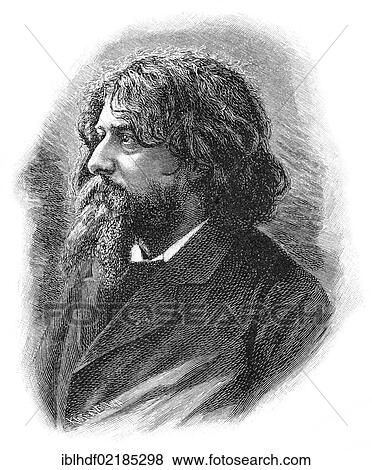 Historical print from the 19th century, portrait of Alphonse Daudet, 1840 - 1897, a French writer View Large Photo Image Stock Photo - Historical print from the 19th century, portrait of Alphonse Daudet, 1840 - 1897, a French writer. Fotosearch
