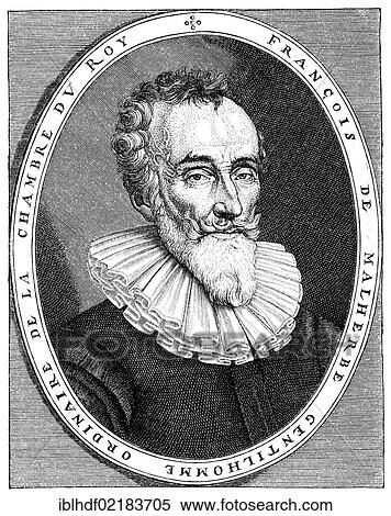 Historical print from the 19th century, portrait of François de Malherbe, 1555 - 1628, a French writer who paved the way for French classicism View Large Photo Image Stock Photography - Historical print from the 19th century, portrait of François de Malherbe, 1555 - 1628, a French writer who paved the way for French classicism. Fotosearch