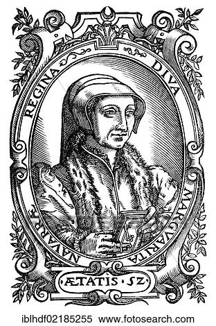 Historical print from the 19th century, portrait of Margaret of Angouleme, or Marguerite de Navarre or Marguerite d'Angoulême or Margarete of Navarra, Margarete of Valois or Marguerite of France, 1492 - 1549, Queen of Navarre, French poet and diplomat View Large Photo Image Stock Photography - Historical print from the 19th century, portrait of Margaret of Angouleme, or Marguerite de Navarre or Marguerite d'Angoulême or Margarete of Navarra, Margarete of Valois or Marguerite of France, 1492 - 1549, Queen of Navarre, French poet and diplomat. Fotosearch