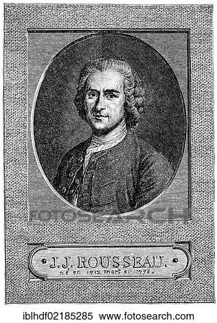 Historical print from the 19th century, portrait of Jean-Jacques Rousseau, 1712 - 1778, a Swiss writer, philosopher, educator, naturalist and composer of the Enlightenment View Large Photo Image Stock Photography - Historical print from the 19th century, portrait of Jean-Jacques Rousseau, 1712 - 1778, a Swiss writer, philosopher, educator, naturalist and composer of the Enlightenment. Fotosearch