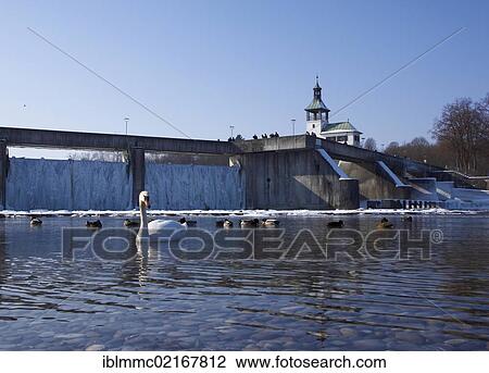 Hochablass weir on the Lech river, Augsburg, Swabia, Bavaria, Germany, Europe View Large Photo Image Stock Image - Hochablass weir on the Lech river, Augsburg, Swabia, Bavaria, Germany, Europe. Fotosearch
