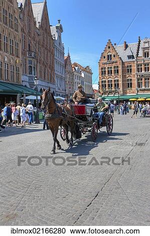 Horse-drawn carriage, Provinciaal Hof, Provincial Court, Grote Markt square, historic centre of Bruges, UNESCO World Heritage Site, West Flanders, Flemish Region, Belgium, Europe View Large Photo Image Stock Image - Horse-drawn carriage, Provinciaal Hof, Provincial Court, Grote Markt square, historic centre of Bruges, UNESCO World Heritage Site, West Flanders, Flemish Region, Belgium, Europe. Fotosearch