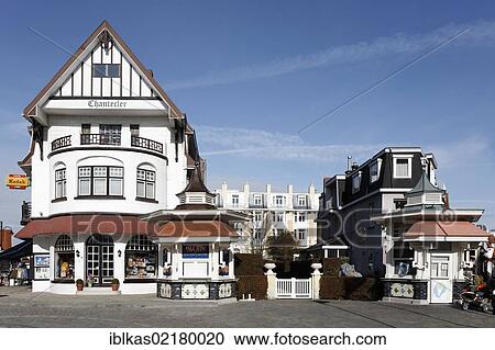 Hotel complex of Chantecler with its historic pavilion, De Haan, West Flanders, Belgium, Europe View Large Photo Image Stock Image - Hotel complex of Chantecler with its historic pavilion, De Haan, West Flanders, Belgium, Europe. Fotosearch