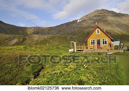 Hut, Hælavík or Haelavik, Hornstrandir, Westfjords, Iceland, Europe View Large Photo Image Stock Photograph - Hut, Hælavík or Haelavik, Hornstrandir, Westfjords, Iceland, Europe. Fotosearch