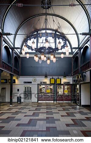 Inside the old Osterport railway station, Copenhagen, Denmark, Europe View Large Photo Image Stock Image - Inside the old Osterport railway station, Copenhagen, Denmark, Europe. Fotosearch