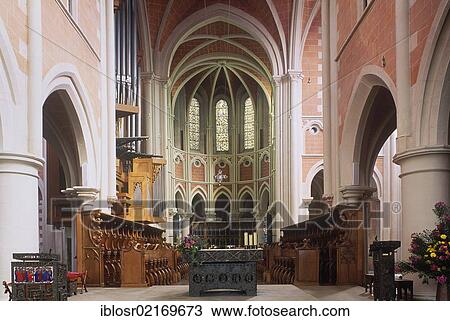 Interior view, Marienstatt monastery church, Streithausen, Westerwald district, Rhineland-Palatinate, Germany, Europe View Large Photo Image Stock Image - Interior view, Marienstatt monastery church, Streithausen, Westerwald district, Rhineland-Palatinate, Germany, Europe. Fotosearch