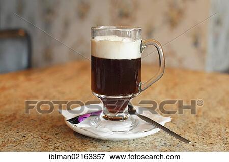 Stock Photo - Irish coffee, Howth, County Fingal, Ireland, Europe. Fotosearch