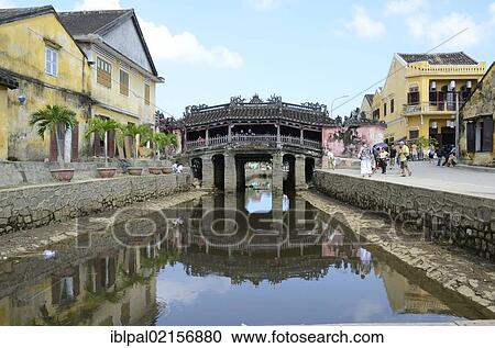 Japanese bridge, Chua Cau, Hoi An, Vietnam, Southeast Asia, Asia View Large Photo Image Stock Image - Japanese bridge, Chua Cau, Hoi An, Vietnam, Southeast Asia, Asia. Fotosearch