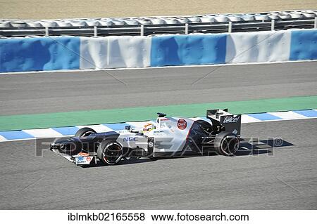 Kamui Kobayashi, JPN, driving a Sauber car during Formula One testing for the 2012 season in Jerez, Spain, Europe View Large Photo Image Stock Photo - Kamui Kobayashi, JPN, driving a Sauber car during Formula One testing for the 2012 season in Jerez, Spain, Europe. Fotosearch