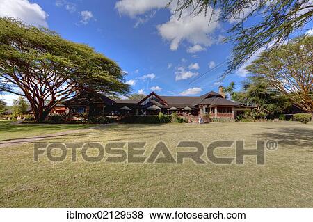 Stock Photo - Keekorok Lodge, Masai Mara National Park, Kenya, East Africa, Africa. Fotosearch