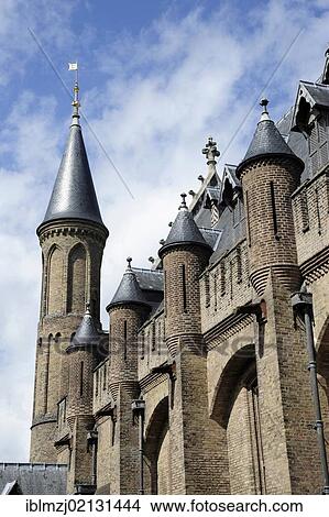 Knight's Hall or Ridderzaal, a Gothic style building, Binnenhof Parliament, Den Haag, The Hague, Holland, Netherlands, Benelux, Europe View Large Photo Image Picture - Knight's Hall or Ridderzaal, a Gothic style building, Binnenhof Parliament, Den Haag, The Hague, Holland, Netherlands, Benelux, Europe. Fotosearch