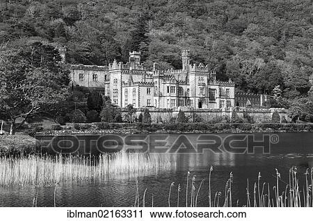 Kylemore Abbey, Connemara, County Galway, Ireland, Europe View Large Photo Image Stock Image - Kylemore Abbey, Connemara, County Galway, Ireland, Europe. Fotosearch