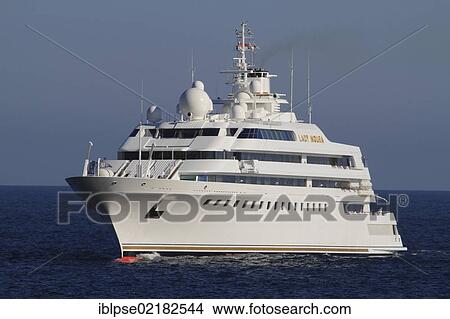 Lady Moura, cruiser, built by Blohm and Voss GmbH, 114. 85 m, built in 1990, Principality of Monaco, French Riviera, Mediterranean Sea, Europe View Large Photo Image Picture - Lady Moura, cruiser, built by Blohm and Voss GmbH, 114. 85 m, built in 1990, Principality of Monaco, French Riviera, Mediterranean Sea, Europe. Fotosearch