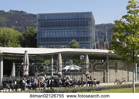 Lakeside cafe and Kunsthaus Bregenz museum, Vorarlberg, Austria, Europe, PublicGround, Europe View Large Photo Image Stock Photography - Lakeside cafe and Kunsthaus Bregenz museum, Vorarlberg, Austria, Europe, PublicGround, Europe. Fotosearch