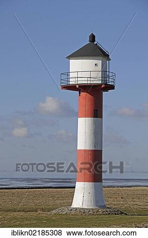 Lighthouse in Glueckstadt on the Elbe River, Schleswig-Holstein, Germany, Europe View Large Photo Image Stock Photo - Lighthouse in Glueckstadt on the Elbe River, Schleswig-Holstein, Germany, Europe. Fotosearch