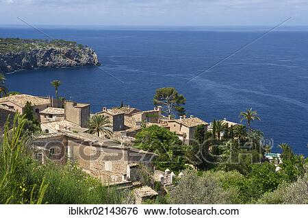 Lluc Alcari, Cala Deia, Majorca, Balearic Islands, Spain, Europe View Large Photo Image Stock Photograph - Lluc Alcari, Cala Deia, Majorca, Balearic Islands, Spain, Europe. Fotosearch