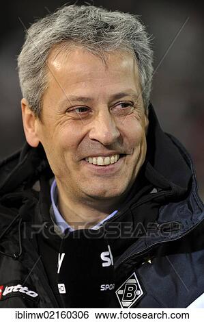 Lucien Favre, coach of Borussia Moenchengladbach, portrait, Mercedes-Benz Arena, Stuttgart, Baden-Wuerttemberg, Germany, Europe View Large Photo Image Stock Photograph - Lucien Favre, coach of Borussia Moenchengladbach, portrait, Mercedes-Benz Arena, Stuttgart, Baden-Wuerttemberg, Germany, Europe. Fotosearch