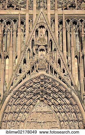 Main entrance, west facade, Strasbourg Cathedral, Cathedral of Our Lady of Strasbourg, Strasbourg, Bas-Rhin department, Alsace, France, Europe, PublicGround, Europe View Large Photo Image Stock Photo - Main entrance, west facade, Strasbourg Cathedral, Cathedral of Our Lady of Strasbourg, Strasbourg, Bas-Rhin department, Alsace, France, Europe, PublicGround, Europe. Fotosearch