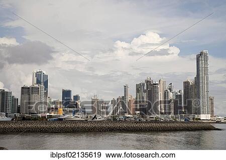 Marina and skyline of Panama City, Panama, Central America, North America View Large Photo Image Stock Photo - Marina and skyline of Panama City, Panama, Central America, North America. Fotosearch