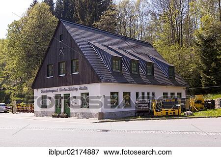 Stock Photo - Mark Roehling Stolln Exhibition Mine in Frohnau, Annaberg-Buchholz, Saxony, Germany, Europe. Fotosearch