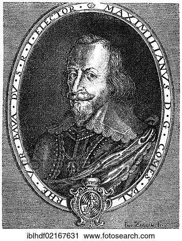 Maximilian I, 1573 - 1651, Duke of Bavaria and Elector of the Holy Roman Empire, historical portrait View Large Photo Image Stock Image - Maximilian I, 1573 - 1651, Duke of Bavaria and Elector of the Holy Roman Empire, historical portrait. Fotosearch