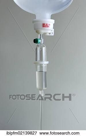 Stock Photo - Medical intravenous infusion. Fotosearch