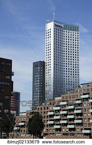 Modern architecture along the Nieuwe Maas River, Spoorweghaven Harbour, Kop van Zuid, Rotterdam, Holland, Nederland, Netherlands, Europe View Large Photo Image Stock Photo - Modern architecture along the Nieuwe Maas River, Spoorweghaven Harbour, Kop van Zuid, Rotterdam, Holland, Nederland, Netherlands, Europe. Fotosearch