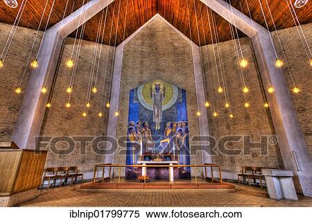 Modern church interior, Denmark, Europa, Europe View Large Photo Image Stock Photography - Modern church interior, Denmark, Europa, Europe. Fotosearch