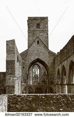 Monastery Church of Sligo Abbey, Sligo, County Sligo, Connacht, Ireland, Europe View Large Photo Image Stock Photo - Monastery Church of Sligo Abbey, Sligo, County Sligo, Connacht, Ireland, Europe. Fotosearch
