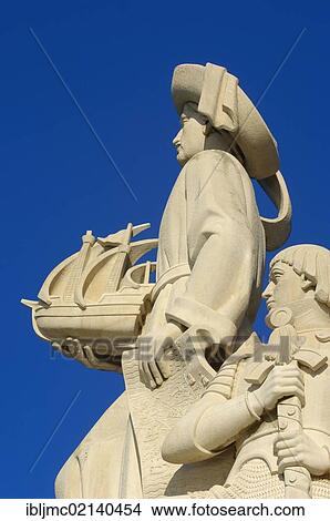 Picture - Monument to the Discoveries, Padrao dos Descobrimentos, Belem, Lisbon, Portugal, Europe. Fotosearch