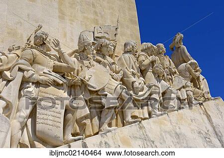 Picture - Monument to the Discoveries, Padrao dos Descobrimentos, Belem, Lisbon, Portugal, Europe. Fotosearch
