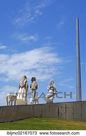 Monument to the three little shepherds, Fatima, Estremadura, Portugal, Europe View Large Photo Image Stock Image - Monument to the three little shepherds, Fatima, Estremadura, Portugal, Europe. Fotosearch
