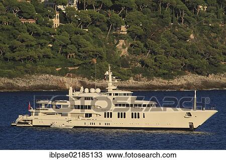 Motor yacht "Ecstasea", smallest and fastest yacht of the fleet of Roman Abramovich, length 85. 95m, built in 2004 by shipyard Feadship, top speed 35 knots, on the Côte d'Azur, France, Mediterranean, Europe View Large Photo Image Stock Image - Motor yacht "Ecstasea", smallest and fastest yacht of the fleet of Roman Abramovich, length 85. 95m, built in 2004 by shipyard Feadship, top speed 35 knots, on the Côte d'Azur, France, Mediterranean, Europe. Fotosearch