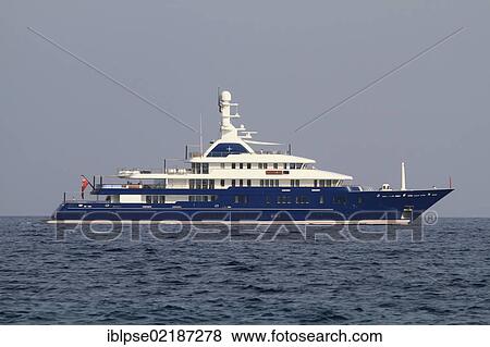 Motor yacht, Northern Star, built by Luerssen Yachts, overall length 75. 40 m, built in 2009, on the Côte d'Azur, France, Mediterranean, Europe View Large Photo Image Stock Photo - Motor yacht, Northern Star, built by Luerssen Yachts, overall length 75. 40 m, built in 2009, on the Côte d'Azur, France, Mediterranean, Europe. Fotosearch