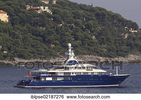 Motor yacht, Northern Star, built by Luerssen Yachts, overall length 75. 40 m, built in 2009, at Cap Martin, Côte d'Azur, France, Mediterranean, Europe View Large Photo Image Stock Photograph - Motor yacht, Northern Star, built by Luerssen Yachts, overall length 75. 40 m, built in 2009, at Cap Martin, Côte d'Azur, France, Mediterranean, Europe. Fotosearch