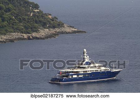 Motor yacht, Northern Star, built by Luerssen Yachts, overall length 75. 40 m, built in 2009, at Cap Martin, Côte d'Azur, France, Mediterranean, Europe View Large Photo Image Stock Photography - Motor yacht, Northern Star, built by Luerssen Yachts, overall length 75. 40 m, built in 2009, at Cap Martin, Côte d'Azur, France, Mediterranean, Europe. Fotosearch