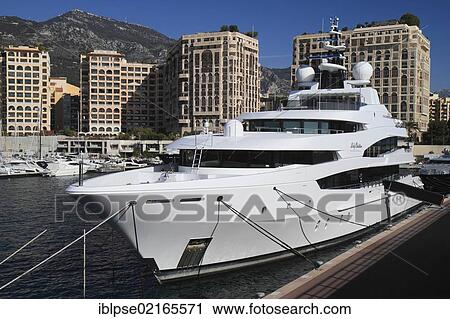 Motoryacht Lady Christina in the port of Cap d'Ail near Monaco, Alpes Maritimes, Provence-Alpes-Côte d'Azur Region, France, Mediterranean Sea, Europe View Large Photo Image Stock Image - Motoryacht Lady Christina in the port of Cap d'Ail near Monaco, Alpes Maritimes, Provence-Alpes-Côte d'Azur Region, France, Mediterranean Sea, Europe. Fotosearch