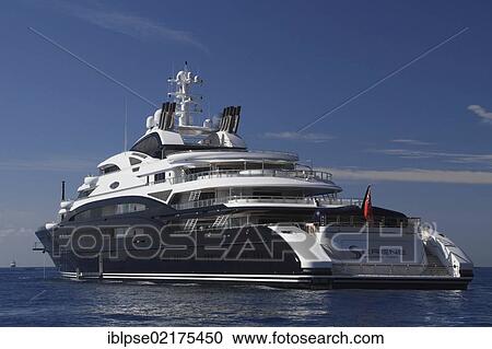 Motoryacht "Serene", 133. 9m, built in 2011 by yacht builder Fincantieri Yachts and owned by Yuri Scheffler, Côte d'Azur, Monaco, France, Mediterranean, Europe View Large Photo Image Stock Image - Motoryacht "Serene", 133. 9m, built in 2011 by yacht builder Fincantieri Yachts and owned by Yuri Scheffler, Côte d'Azur, Monaco, France, Mediterranean, Europe. Fotosearch