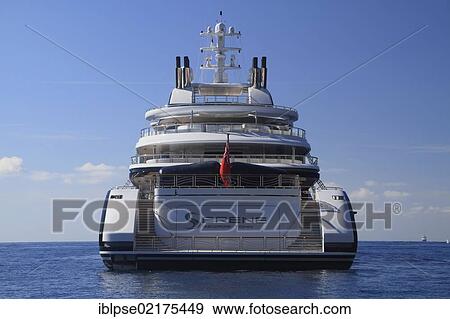 Motoryacht "Serene", 133. 9m, built in 2011 by yacht builder Fincantieri Yachts and owned by Yuri Scheffler, Côte d'Azur, Monaco, France, Mediterranean, Europe View Large Photo Image Stock Photo - Motoryacht "Serene", 133. 9m, built in 2011 by yacht builder Fincantieri Yachts and owned by Yuri Scheffler, Côte d'Azur, Monaco, France, Mediterranean, Europe. Fotosearch