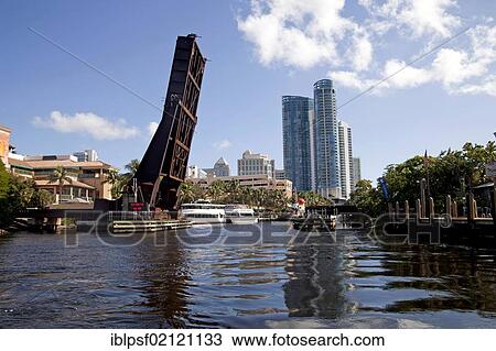 New River with bascule bridge and skyline of Fort Lauderdale, Florida, USA, North America View Large Photo Image Stock Image - New River with bascule bridge and skyline of Fort Lauderdale, Florida, USA, North America. Fotosearch