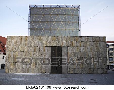 Ohel Jakob Synagogue, the new main synagogue of the Munich Jewish community, Jakobsplatz square, Munich, Germany, Europe View Large Photo Image Stock Photograph - Ohel Jakob Synagogue, the new main synagogue of the Munich Jewish community, Jakobsplatz square, Munich, Germany, Europe. Fotosearch