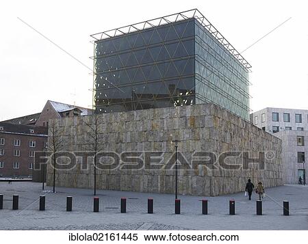 Stock Photography - Ohel Jakob Synagogue, the new main synagogue of the Munich Jewish community, Jakobsplatz square, Munich, Germany, Europe. Fotosearch