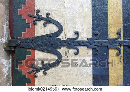 Old fittings on the entrance door, St. Elisabeth's Church, Marburg, Hesse, Germany, Europe View Large Photo Image Stock Photo - Old fittings on the entrance door, St. Elisabeth's Church, Marburg, Hesse, Germany, Europe. Fotosearch