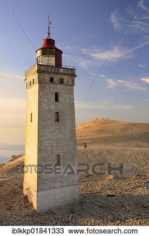 Old lighthouse on Rubjerg Knude, a wandering dune in Denmark, Europe View Large Photo Image Stock Image - Old lighthouse on Rubjerg Knude, a wandering dune in Denmark, Europe. Fotosearch