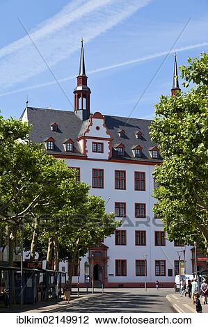 Stock Image - Old University, Mainz, Rhineland-Palatinate, Germany, Europe. Fotosearch