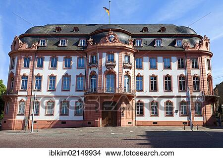 Osteiner Hof, Court of Ostein mansion, on Schillerplatz square, Mainz, Rhineland-Palatinate, Germany, Europe View Large Photo Image Picture - Osteiner Hof, Court of Ostein mansion, on Schillerplatz square, Mainz, Rhineland-Palatinate, Germany, Europe. Fotosearch