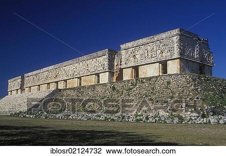 Palace of the Governor, Puuc Mayan ruins of Uxmal, Yucatan, Mexico, North America View Large Photo Image Stock Image - Palace of the Governor, Puuc Mayan ruins of Uxmal, Yucatan, Mexico, North America. Fotosearch